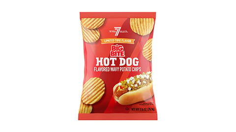 7-Select Big Bite Hot Dog Chips 