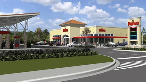 Wawa store rendering