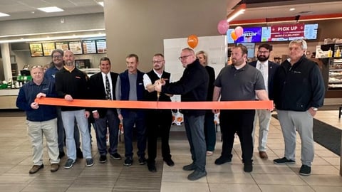 Dunkin Ribbon Cutting at the Little General Store in Marmet West Virginia 