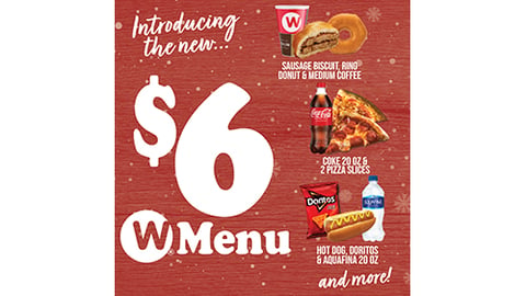 Weigel's $6 W Menu