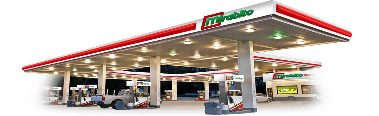 The exterior of a Mirabito convenience store