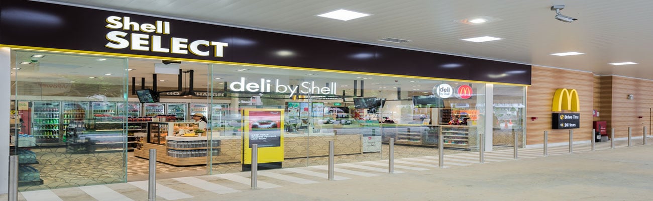 Shell Select exterior