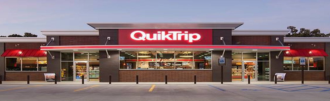 The exterior of a QuikTrip convenience store