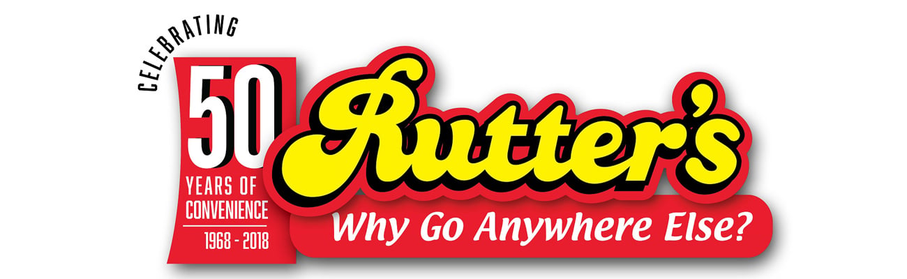 Rutter's 50th anniversary banner