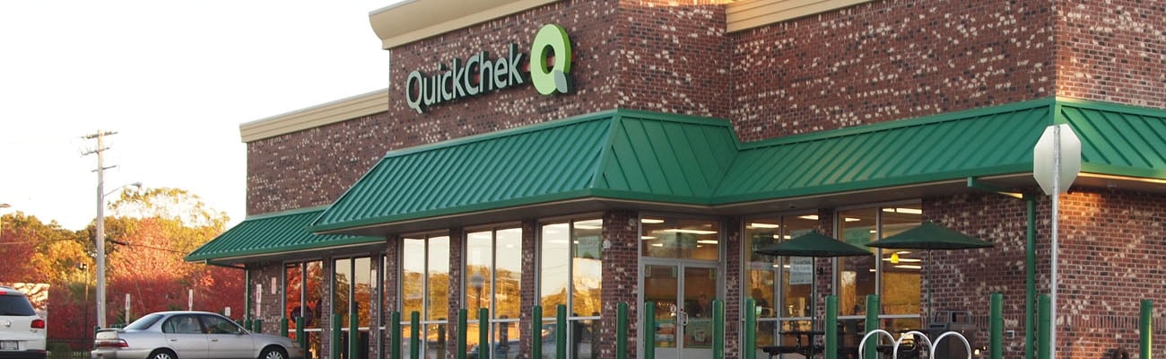 The exterior of a QuickChek convenience store