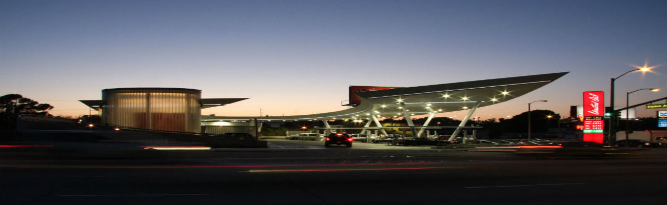 United Oil gas station