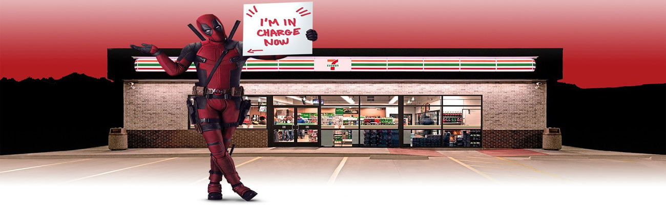 Deadpool at 7-Eleven hero