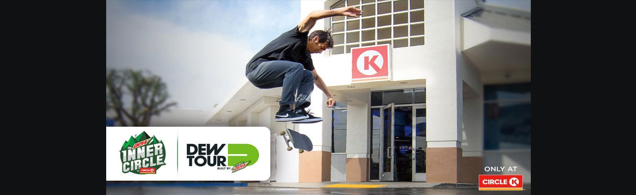 Circle K Inner Circle Dew Tour sponsorship