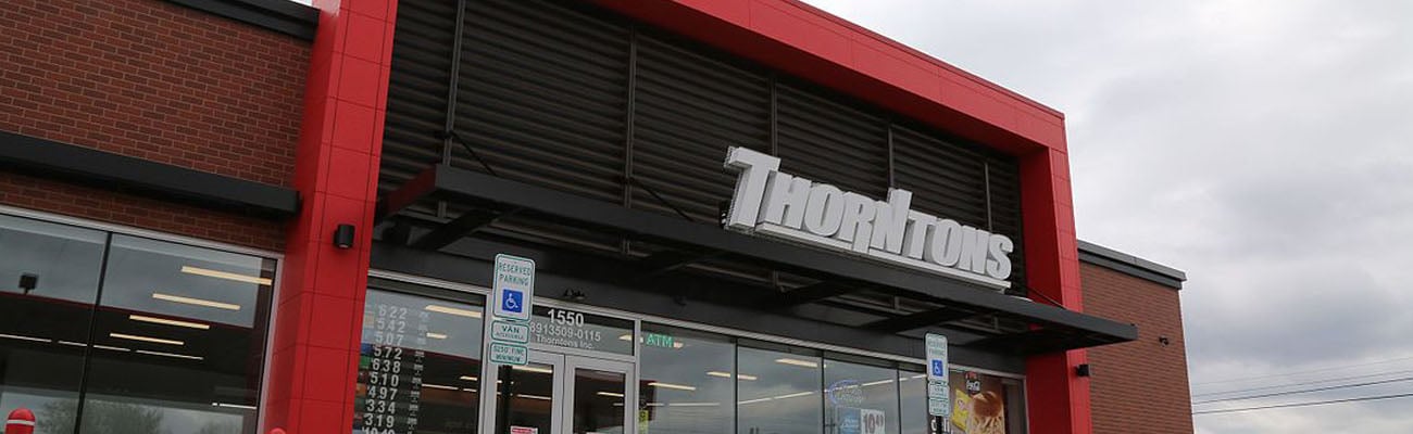 A Thorntons convenience store