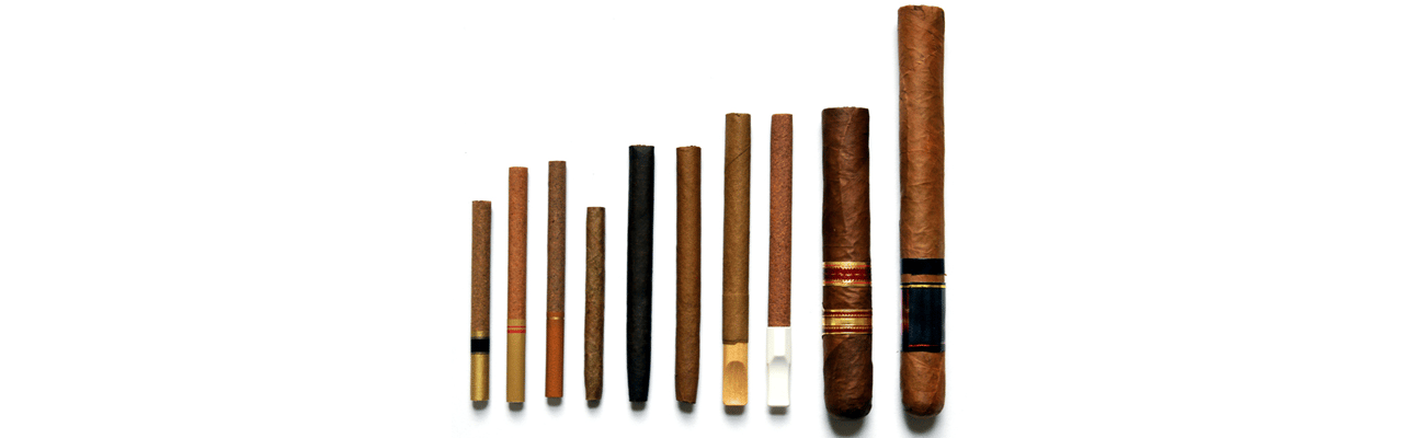 various kinds of cigars