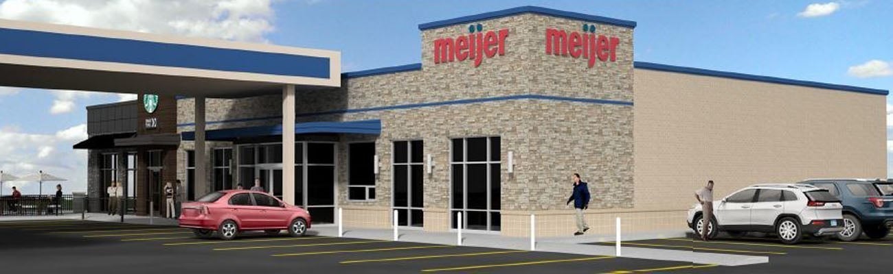 Meijer's latest convenience store and gas station design