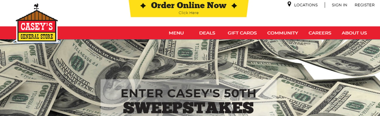 website for casey's general stores