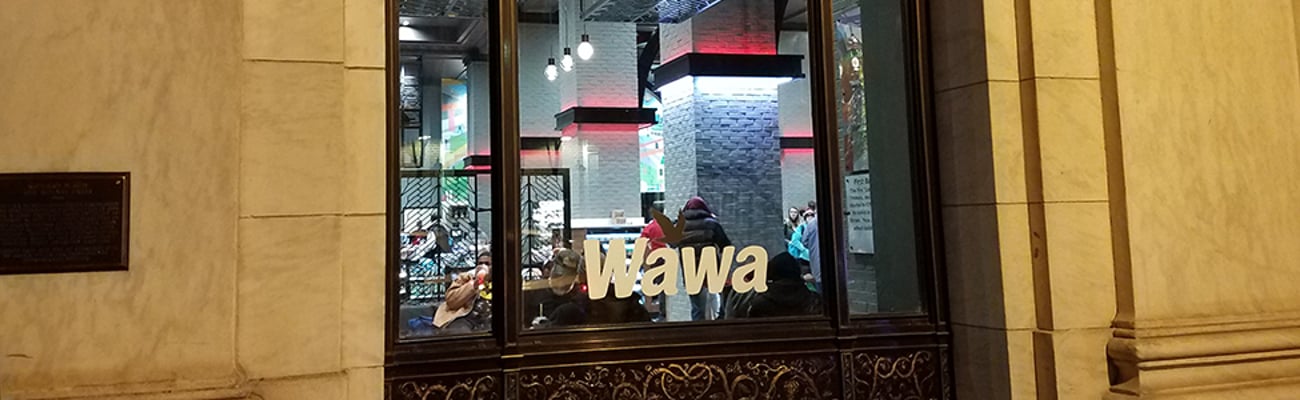 Wawa's Independence Mall store