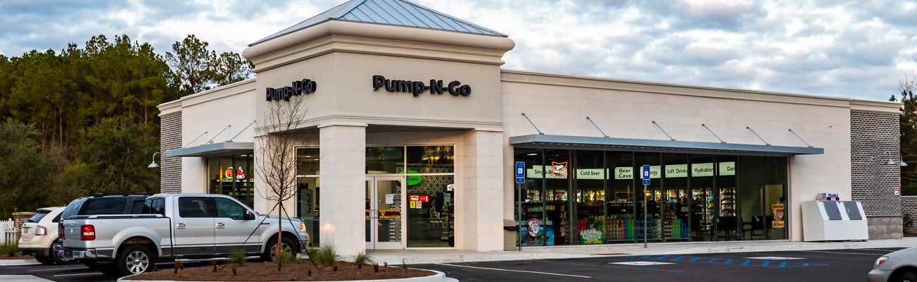 Pump-N-Go at The Shops at Rice Hope in Port Wentworth, Ga.