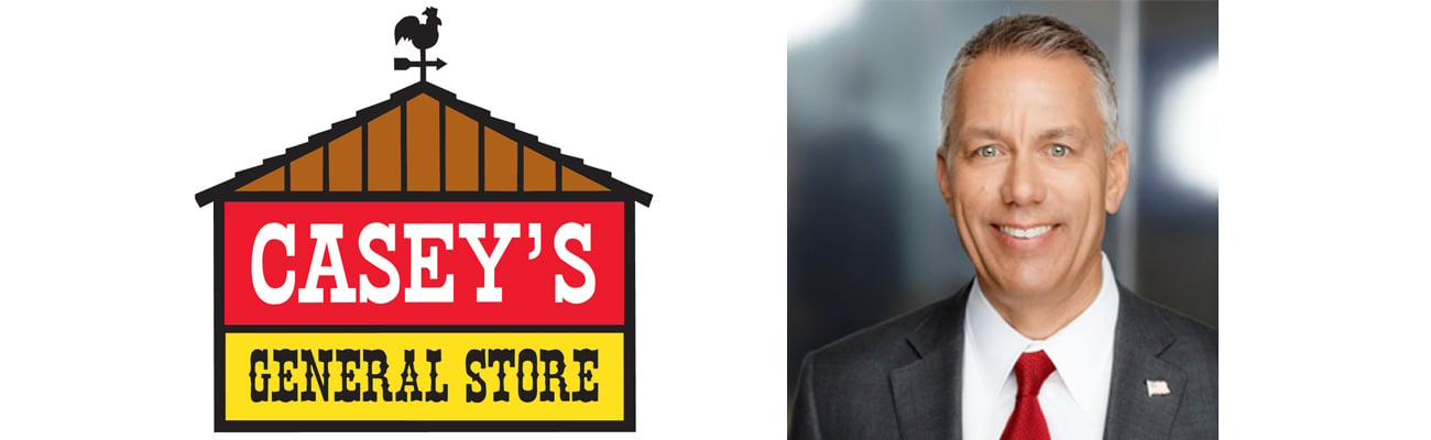 Darren Rebelez is taking the reins as the new president and CEO of Casey's General Stores Inc.