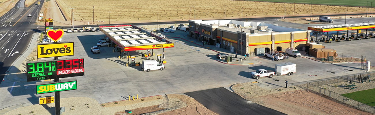 Love's Travel Stop in Westmoreland, Calif. 