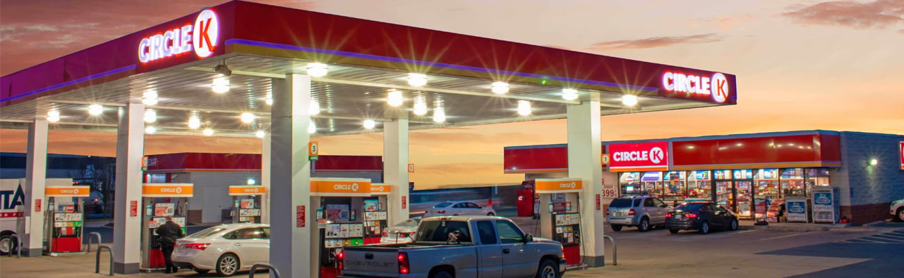 A Circle K convenience store and gas station