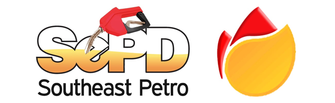 Logos for Southeast Petro Distributors and SCV Oil LLC