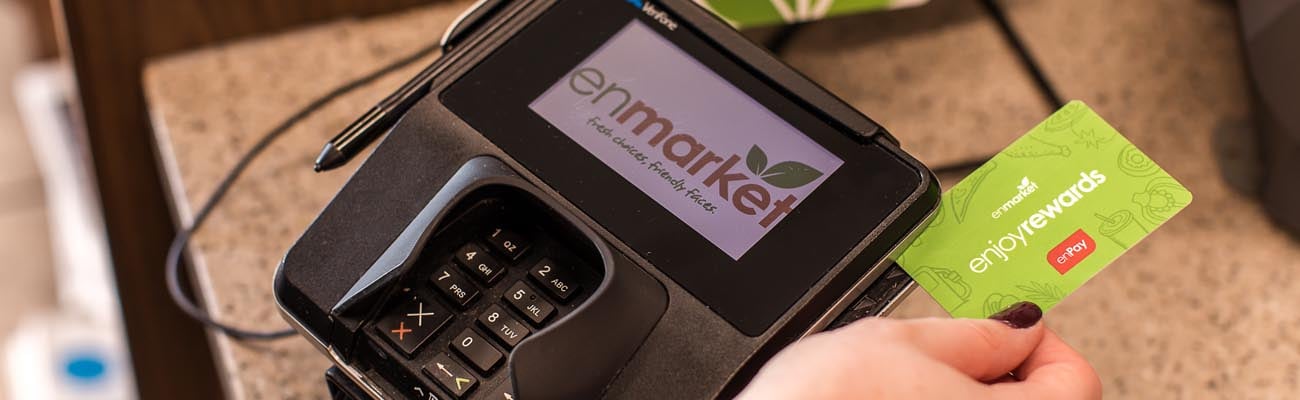 Enmarket Enjoy Rewards card