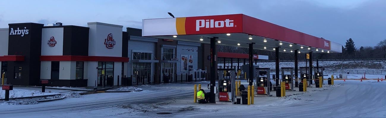 a new Pilot Travel Center in Ellensburg, Wash.