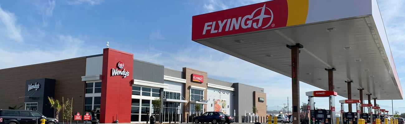 Flying J Travel Center in Fontana, Calif.