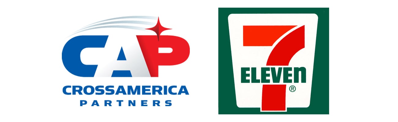 Logos for CrossAmerica and 7-Eleven