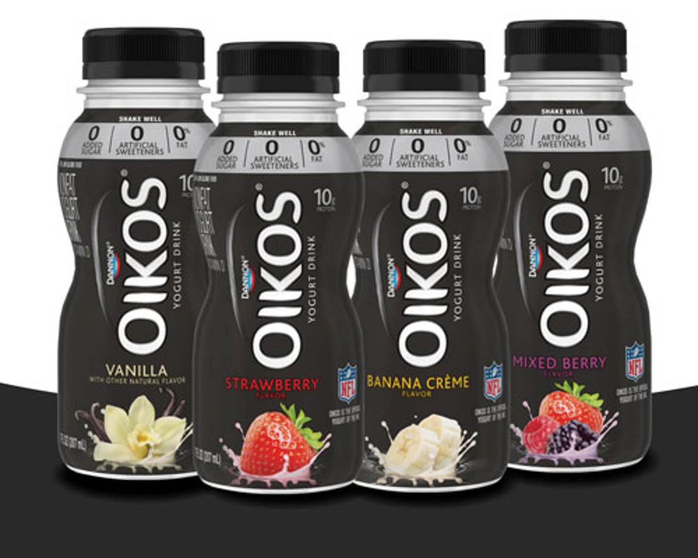Dannon Oikos Nonfat Yogurt Drinks 