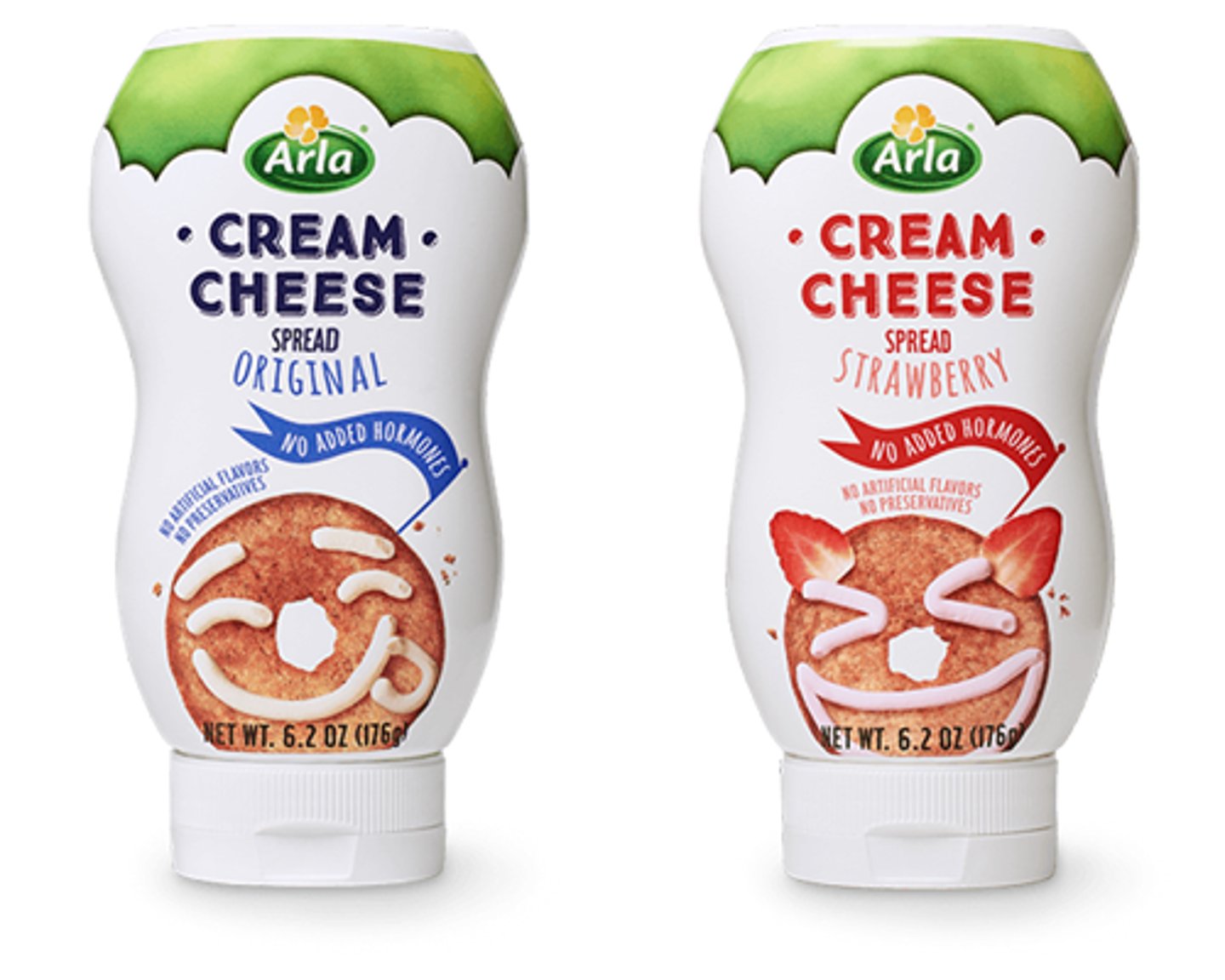 Arla Cream Cheese Squeeze Tubes