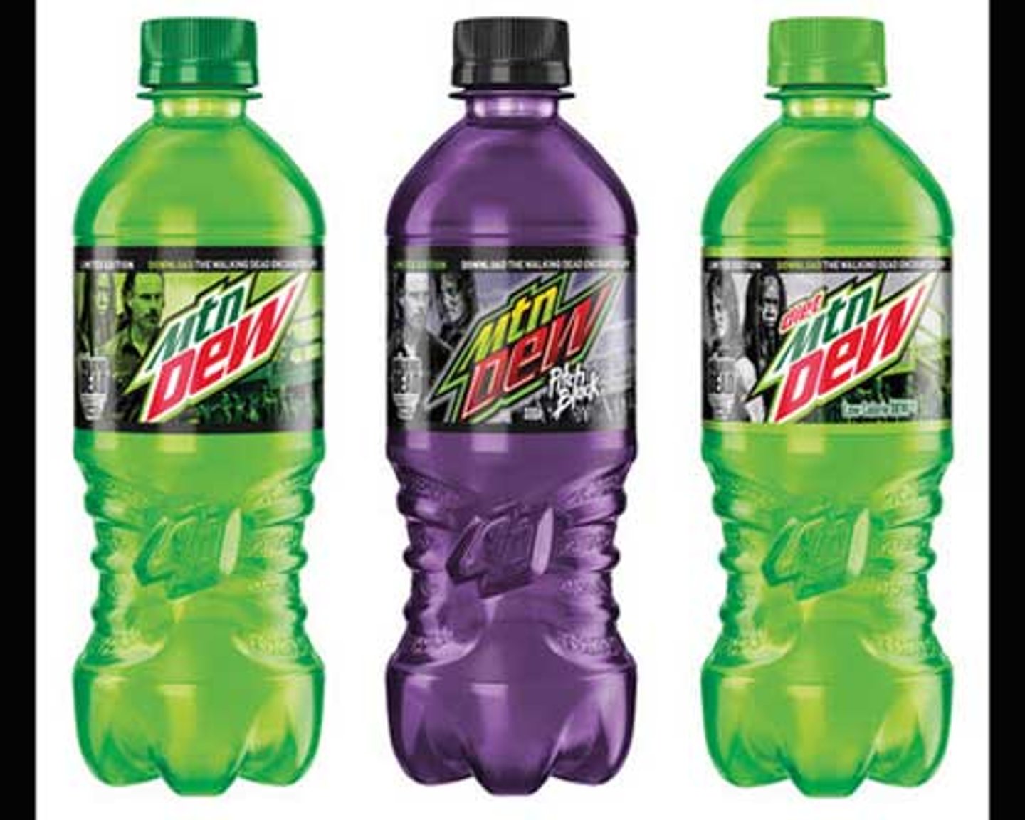 mountain dew the walking dead