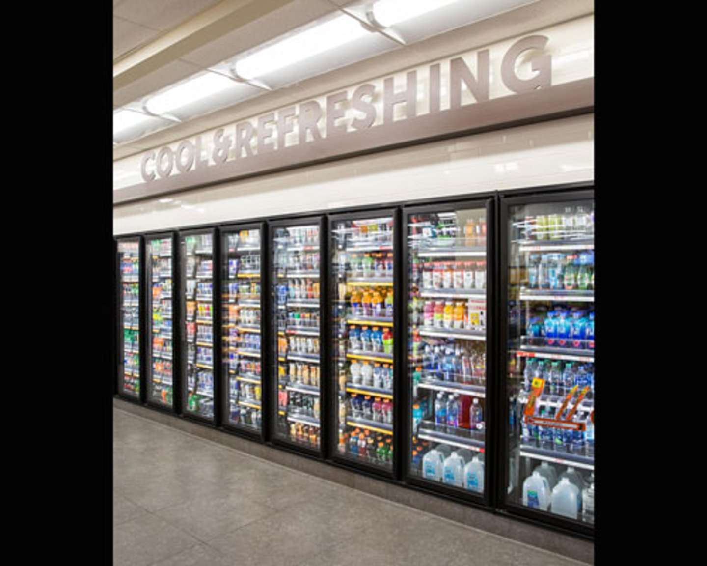 convenience store cold vault