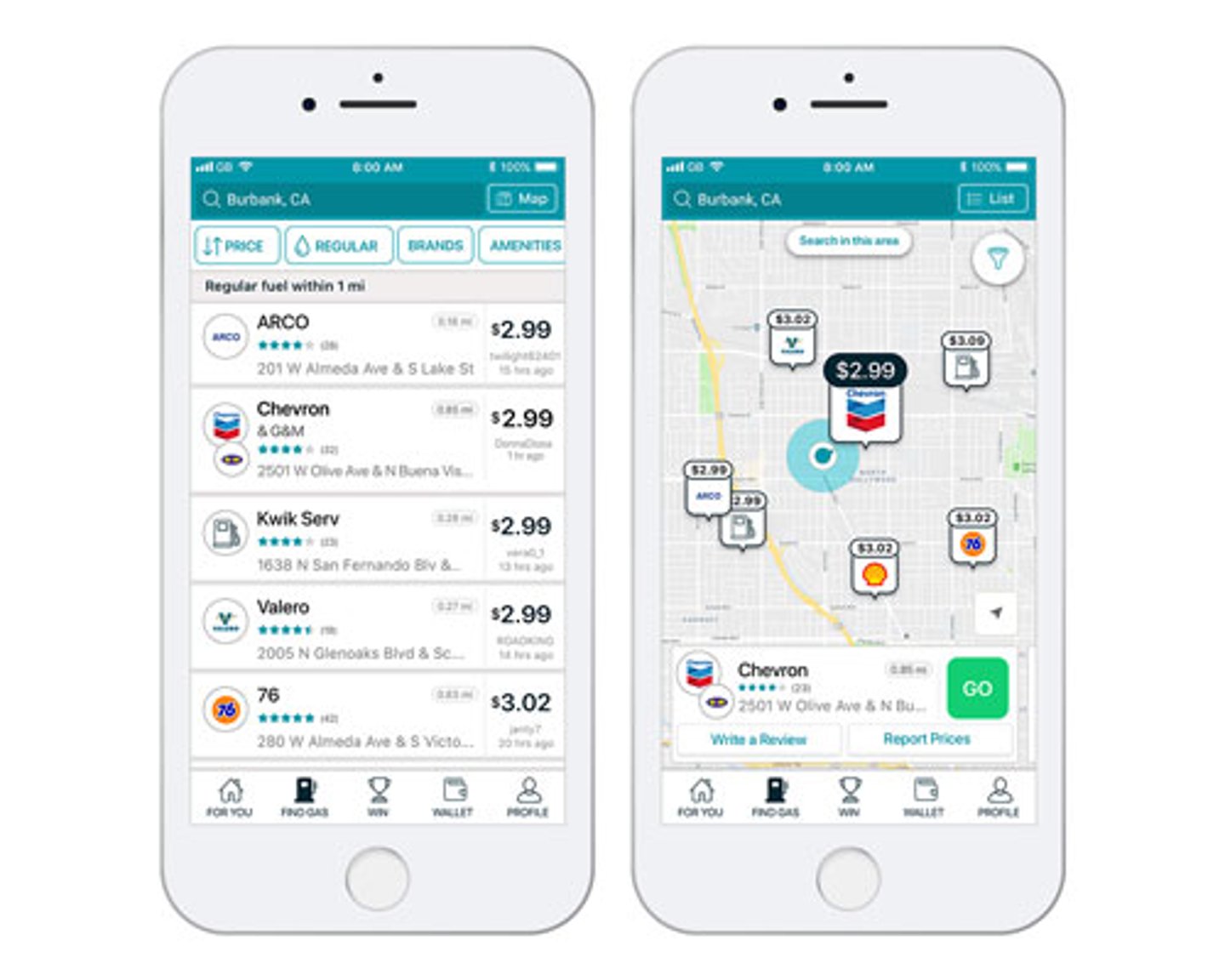 GasBuddy Dual Branding Feature