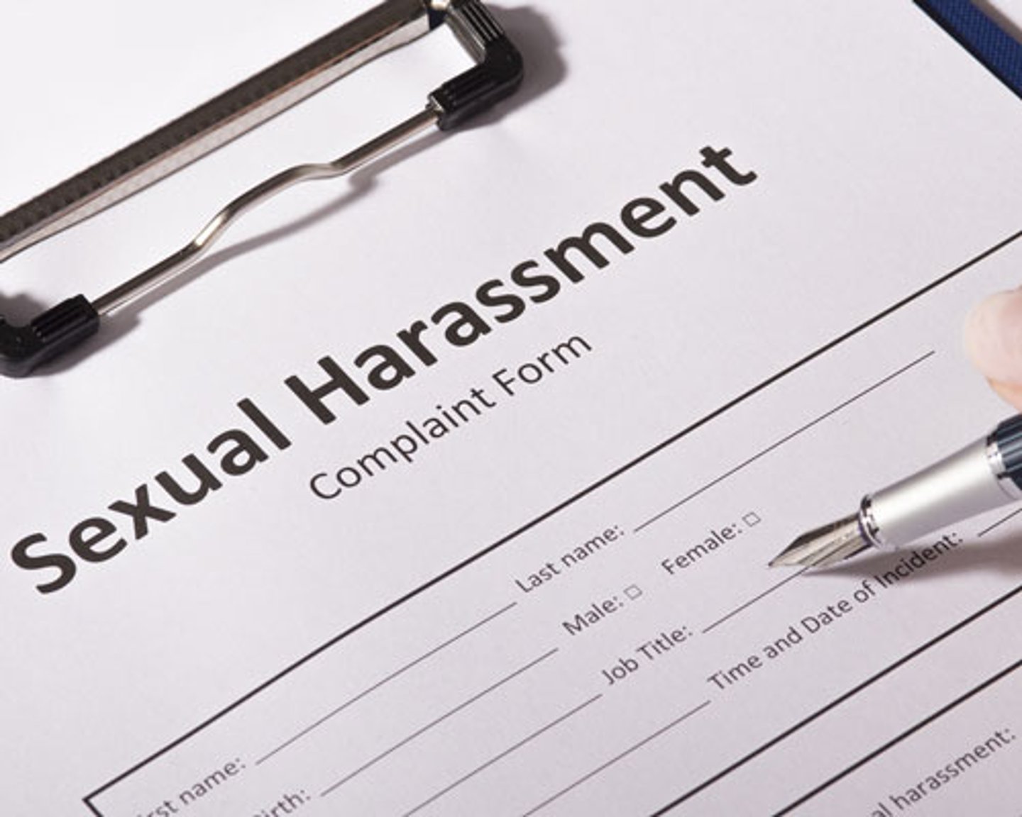 sexual harassment form