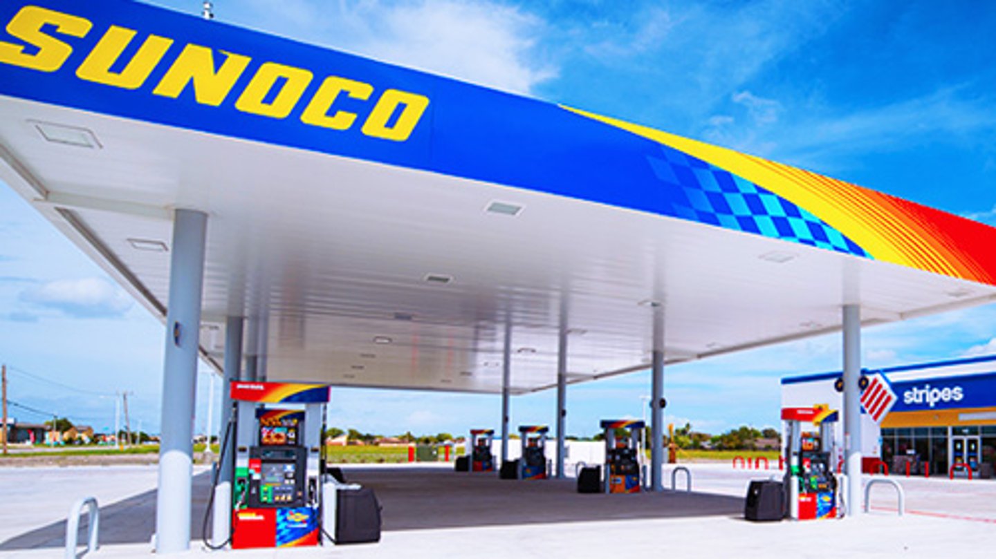 A Sunoco Stripes location