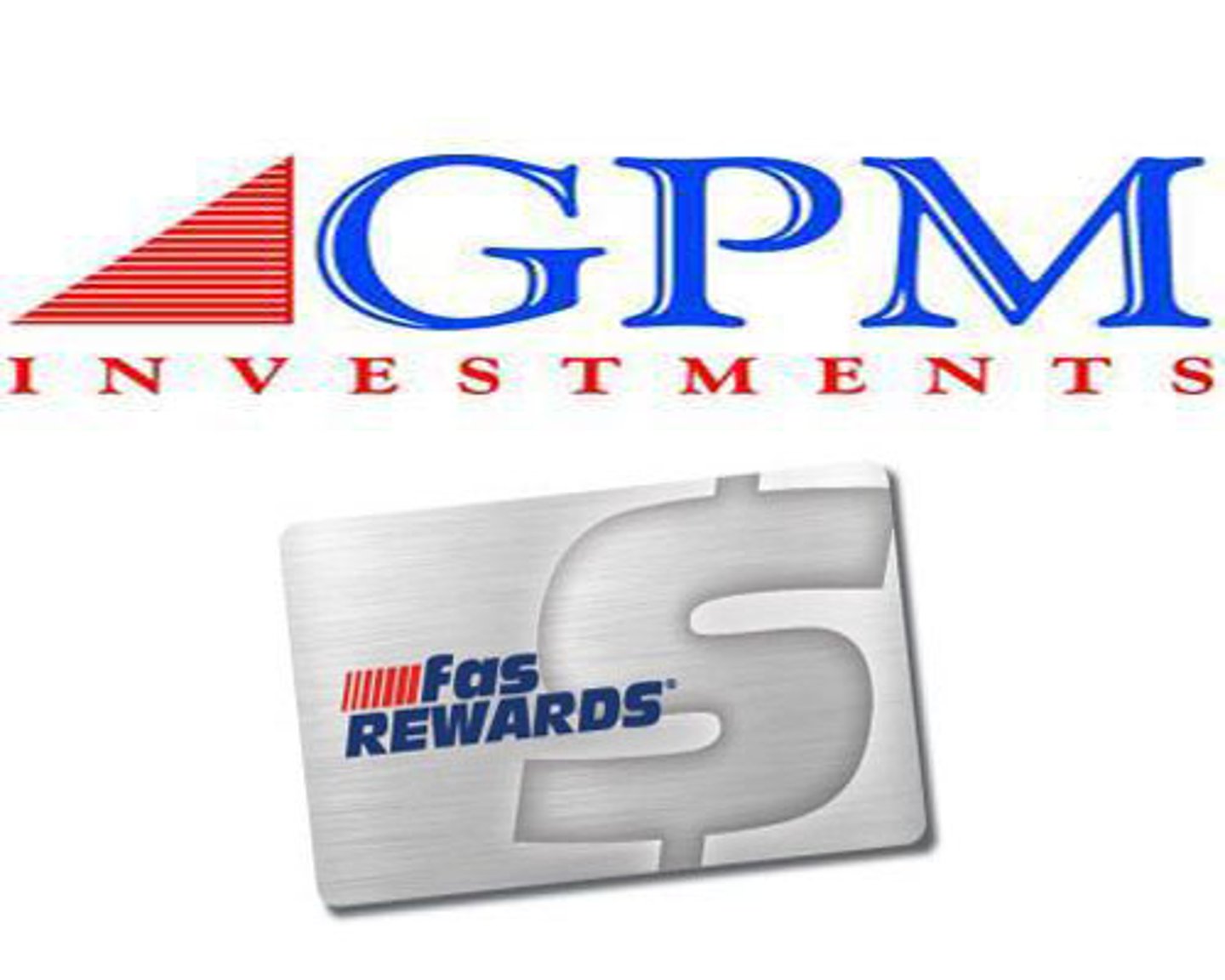 GPM logo & fas Rewards card