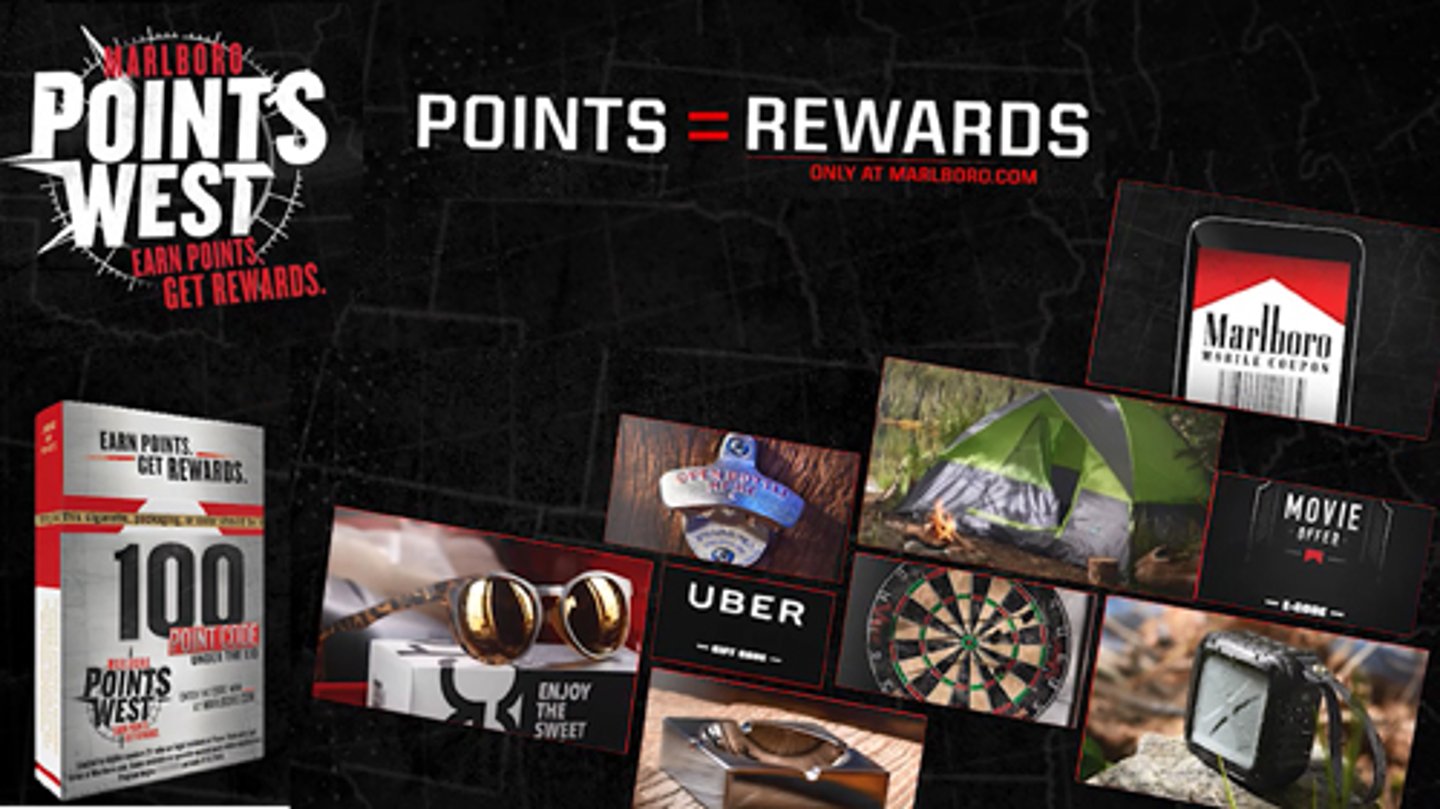 Marlboro's Points West rewards program in Texas 