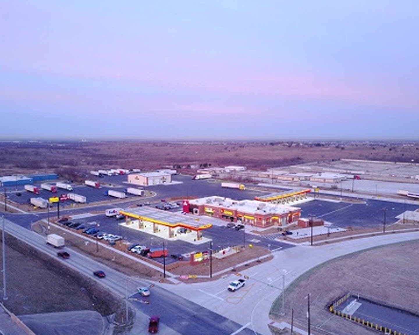 The Love's Travel Stop in Denton, Texas