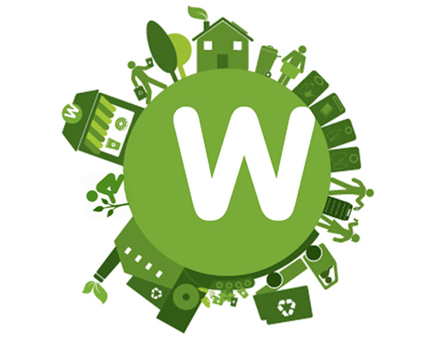 Weigel's recycling logo