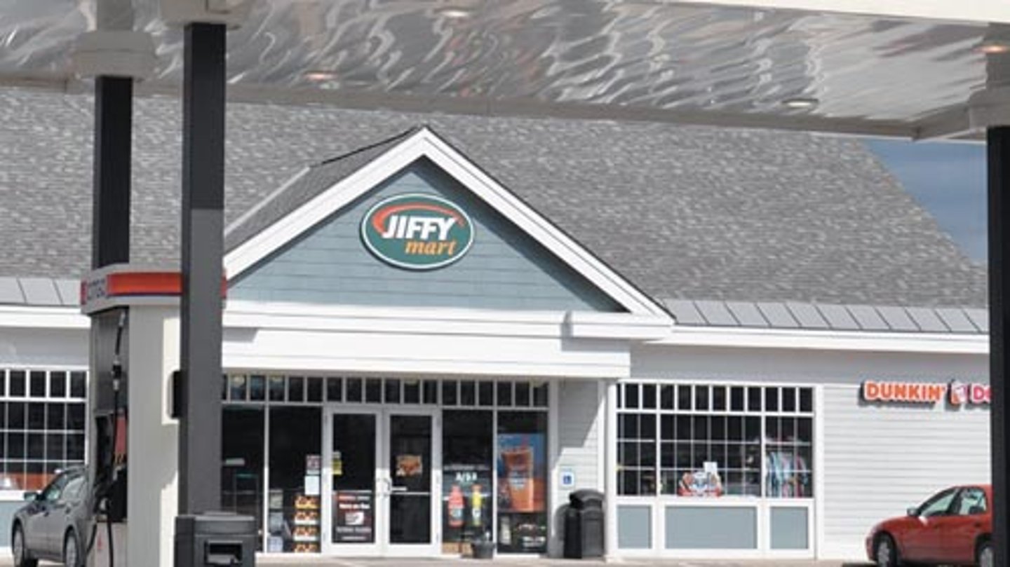 A Jiffy Mart convenience store