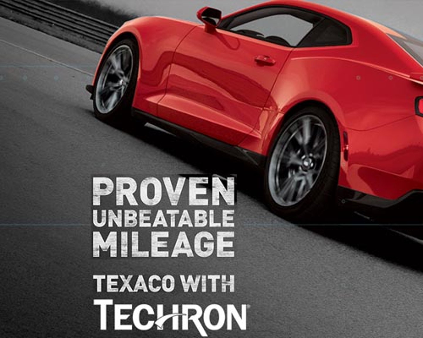 New creative for Texaco with Techron