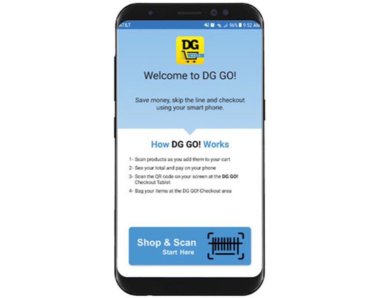 DG Go mobile app