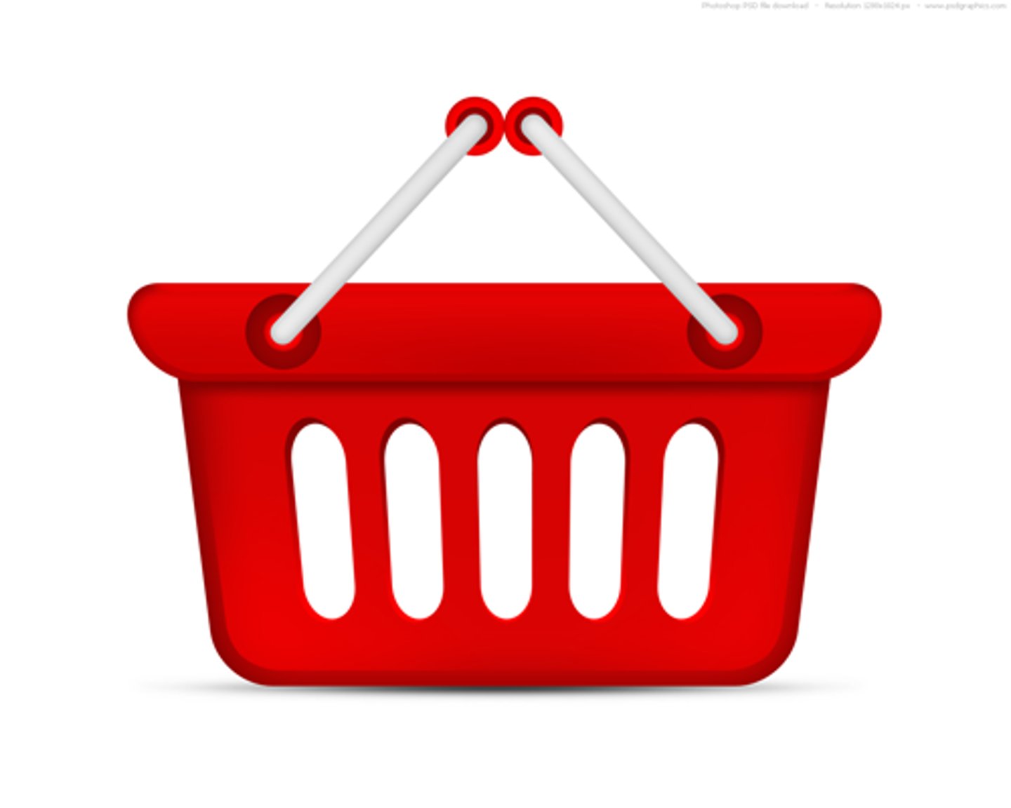 shopping basket icon