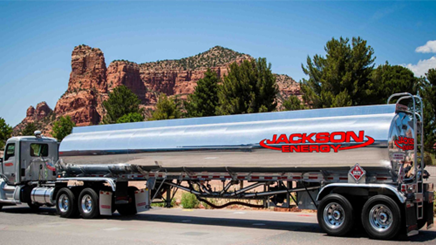 Jackson Energy fuel truck