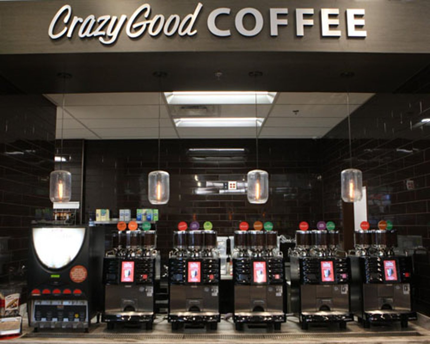 RaceTrac's Crazy Great Coffee machines