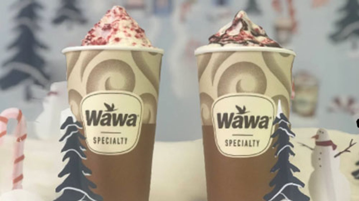 Wawa's Mint-er Wonderland drinks