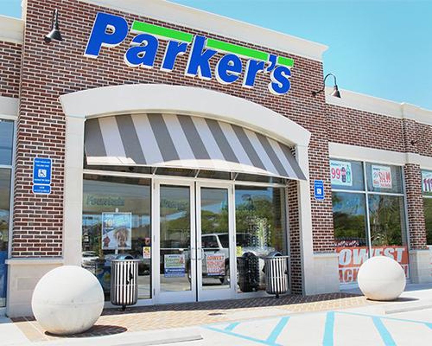 Parker's exterior