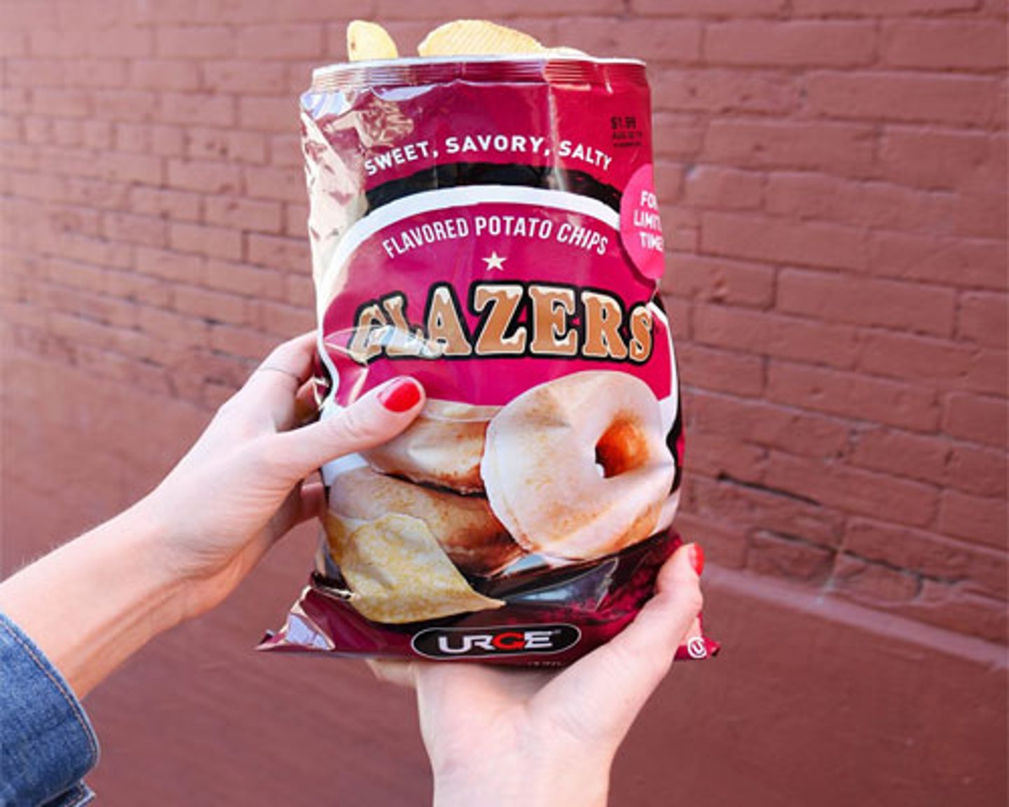 Kwik Trip Glazer doughnut chips