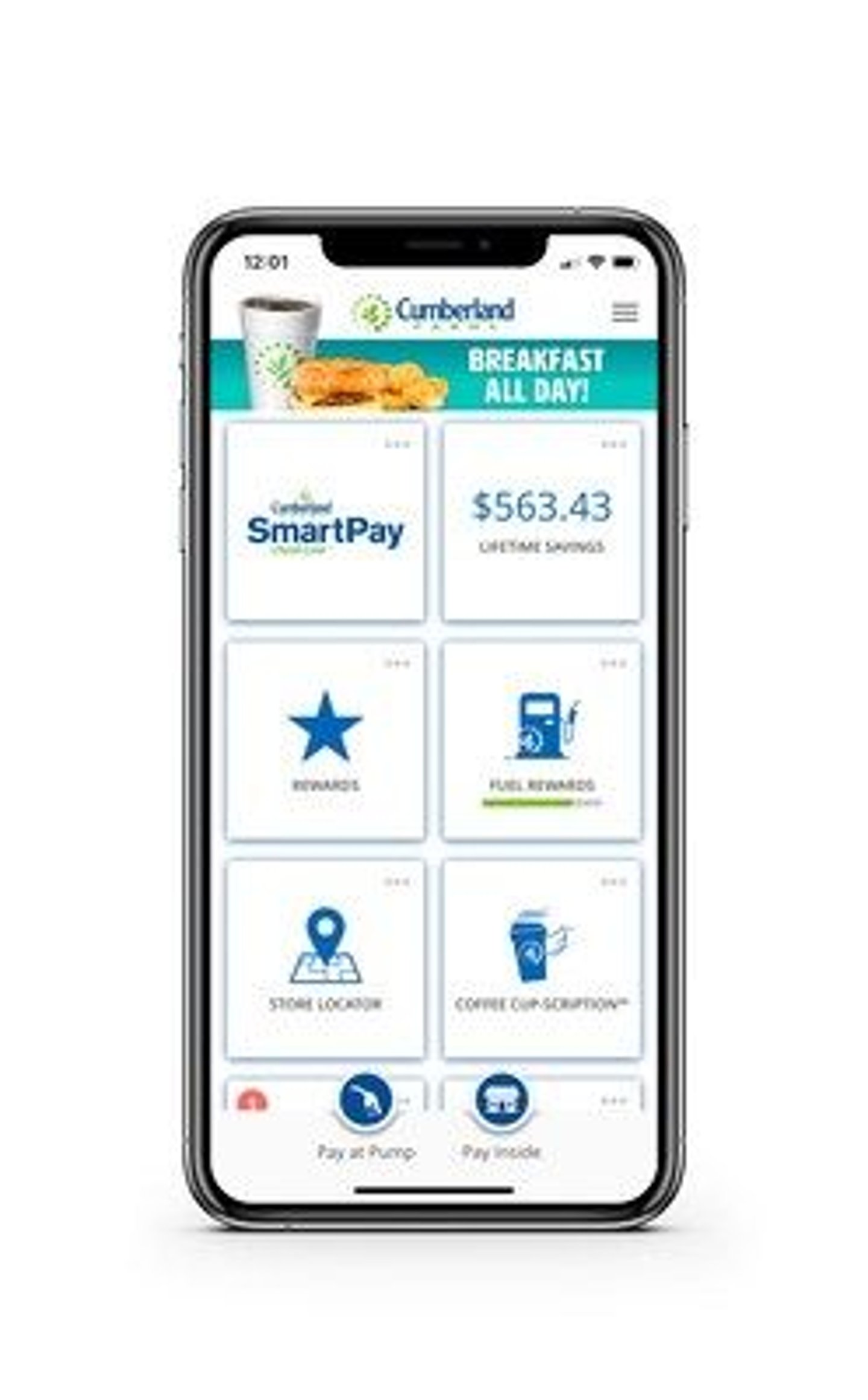 Cumberland Farms mobile app