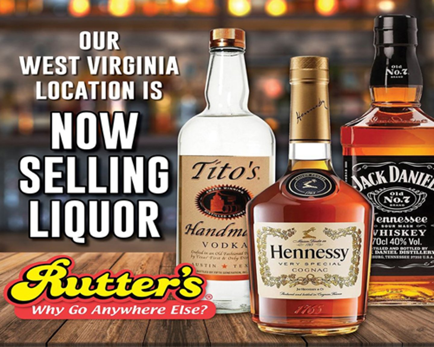 Rutter's is now selling liquor in West Virginia