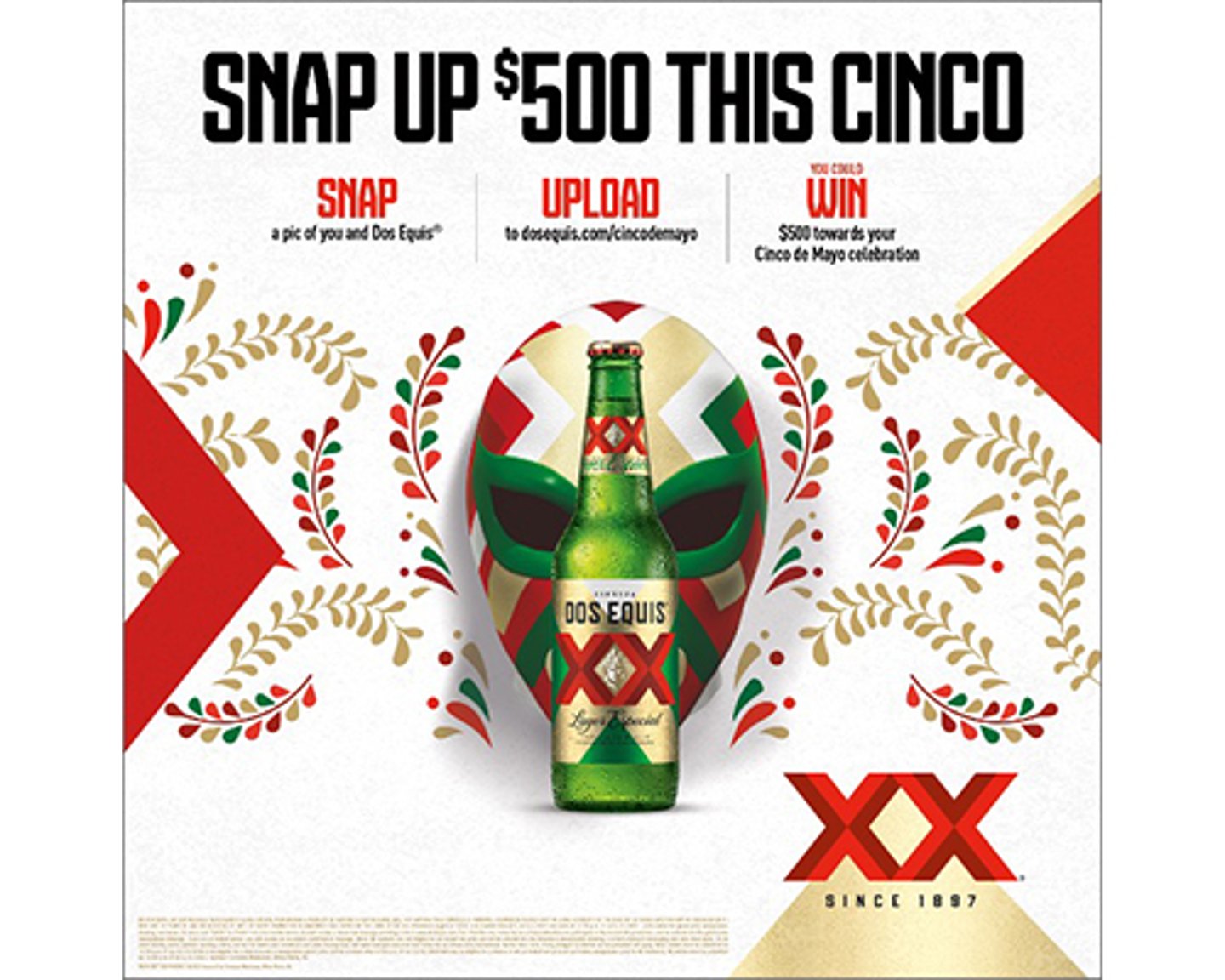 Dos Equis Cinco de Mayo 2021 Promotion 