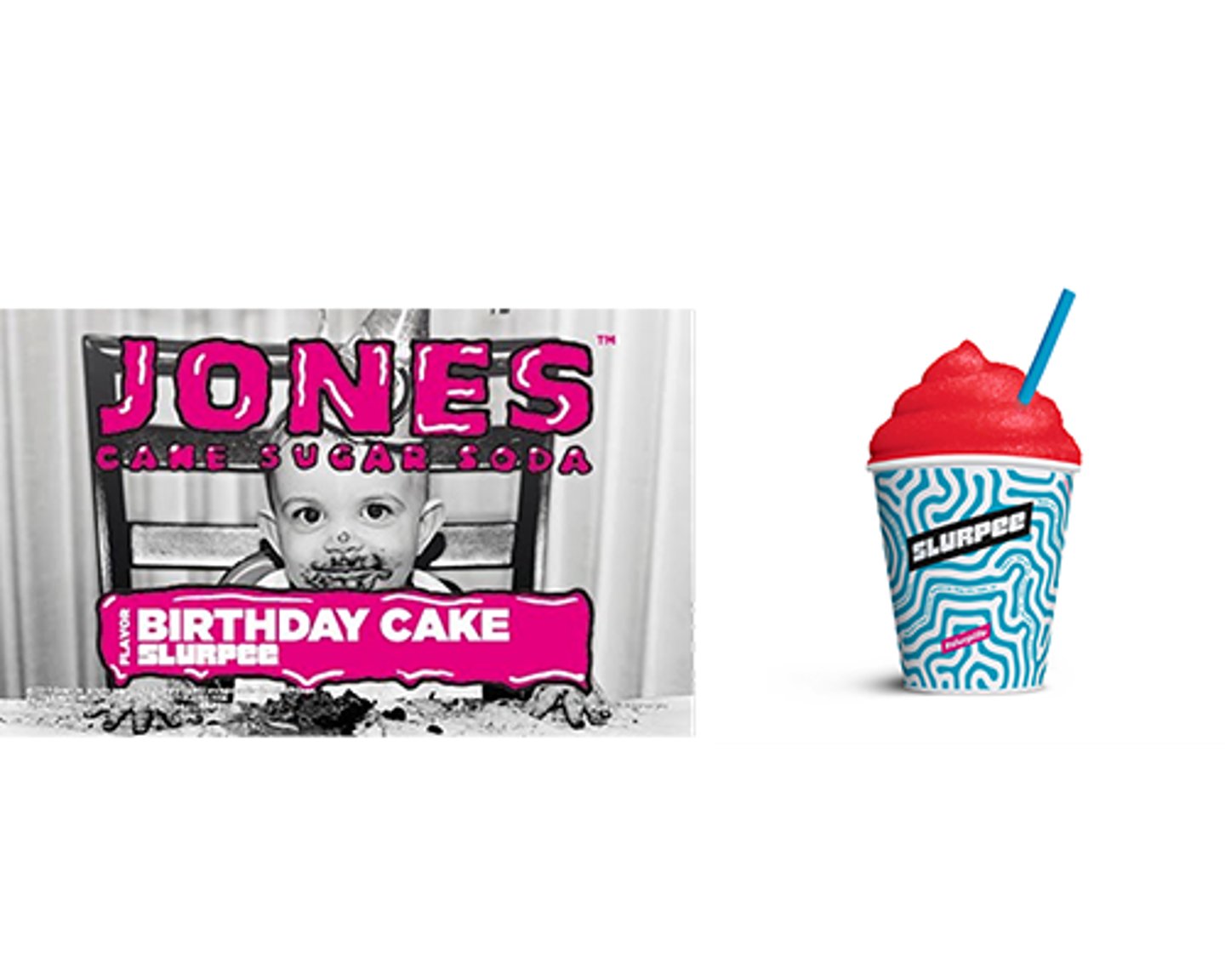 Jones Soda Birthday Cake Slurpee